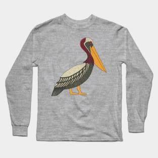 Pelican on watch Long Sleeve T-Shirt